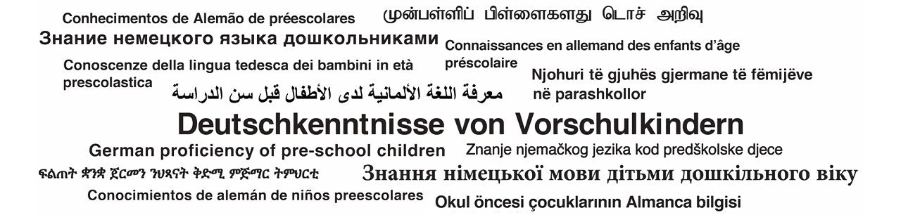 Verschiedene Sprachen / Mindmap